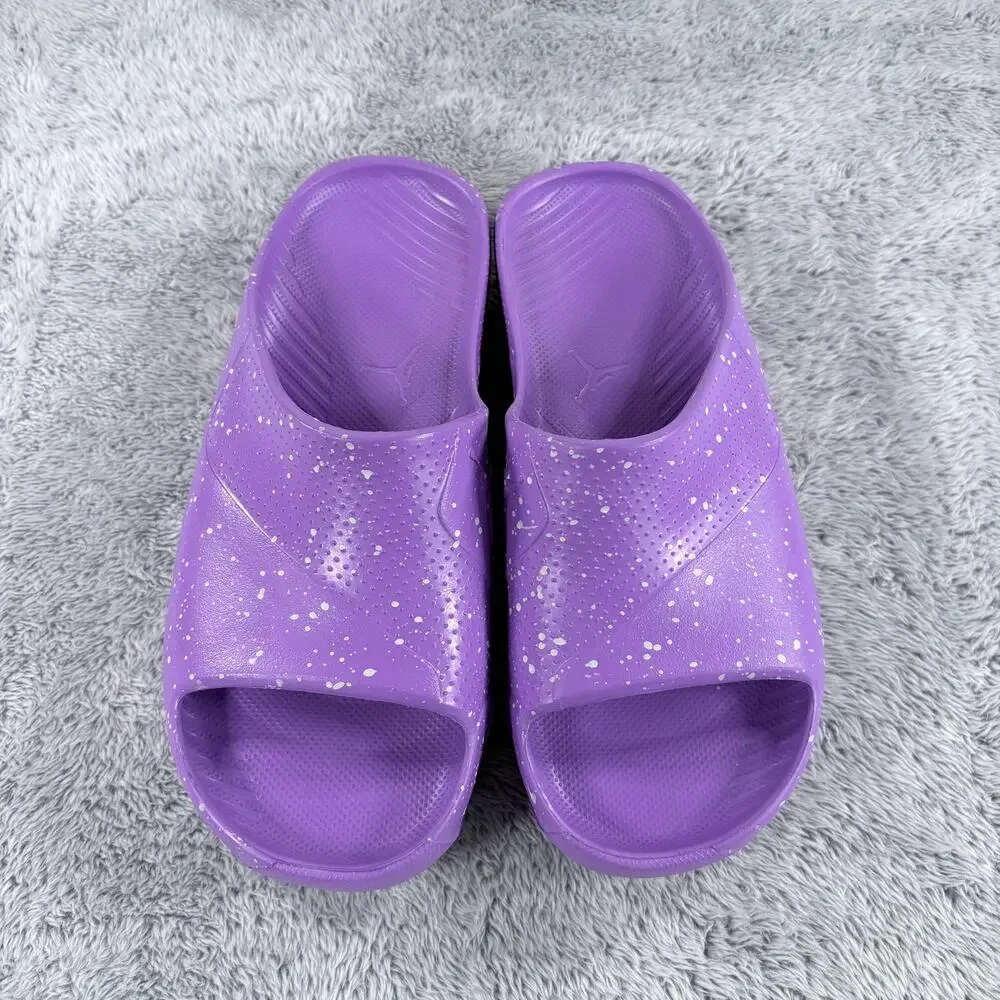 Nike Jordan Post Slides (GS) Youth 5Y Purple Athletic Comfort Summer Beach NWOB